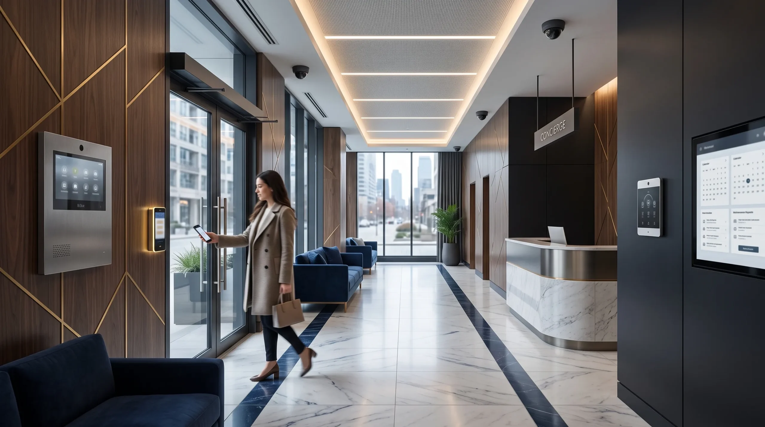 Building-wide Wi-Fi and network infrastructure for a modern condominium